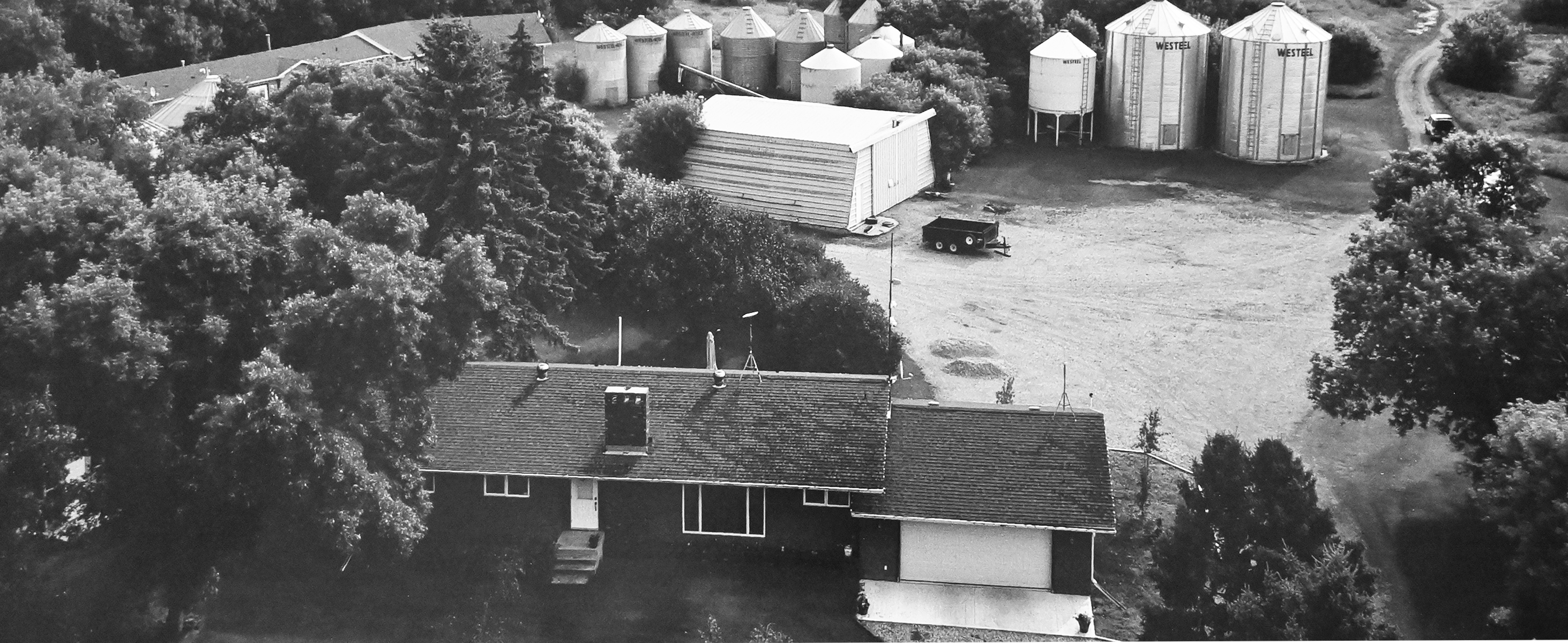 Historic view of Krepakevich Family Farm near Indian Head, Saskatchewan